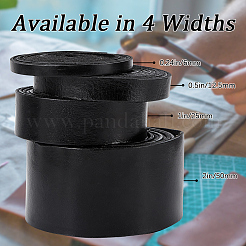 2M Flat Leather Cord&nbsp;LC-WH0007-07C