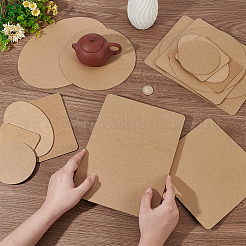 16Pcs 8 Styles Medium Density Fiberboard (MDF) Sheet&nbsp;DIY-UN0006-96