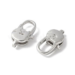 Brass Lobster Claw Clasps&nbsp;KK-F893-12P-02