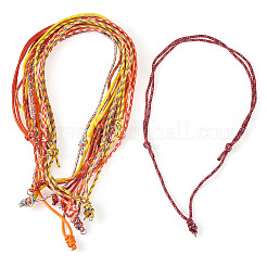 12Pcs 12 Colors Polyester & Spandex Cord Necklace Making&nbsp;AJEW-TAC00070