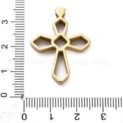 304 Stainless Steel Pendants&nbsp;STAS-B111-03G
