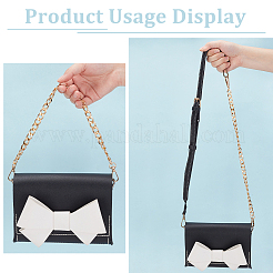 2Pcs Aluminum Bag Strap Curb Chains&nbsp;FIND-PH0018-54