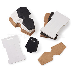 Cardboard Fold Over Paper Display Hanging Cards & Hair Clip Display Cards&nbsp;CDIS-TA0001-09