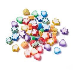 240Pcs 12 Style Handmade Polymer Clay Beads&nbsp;CLAY-YW0001-29