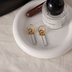 304 Stainless Steel Stud Dangle Earrings for Women&nbsp;JW1089