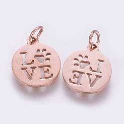 304 Stainless Steel Pendants&nbsp;STAS-Q201-T450R