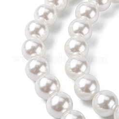 Eco-Friendly Glass Pearl Beads Strands&nbsp;HY-A008-10mm-RB001