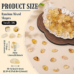 50G Transparent Acrylic Beads&nbsp;TACR-TA0001-62D