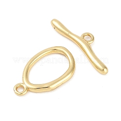 Brass Toggle Clasps&nbsp;KK-K391-09G