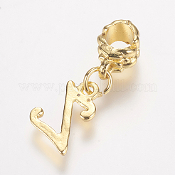 Alloy European Dangle Charms&nbsp;X-PALLOY-P095-04