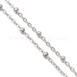 304 Stainless Steel Satellite Chain Necklace Making&nbsp;AJEW-JB01499-02