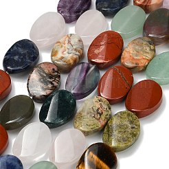Natural Mixed Gemstone Beads Strands&nbsp;G-D354-C01