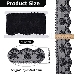 5Yards Polyester Fringe Lace Trim&nbsp;OCOR-CY0003-95A
