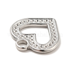 Non-Tarnish 304 Stainless Steel Pendants Rhinestone Setting&nbsp;STAS-A066-04P