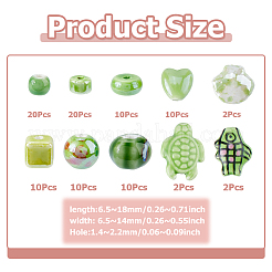 Handmade Porcelain Beads&nbsp;PORC-HS0001-11