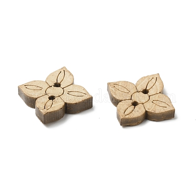 2-Hole Natural Coconut Buttons&nbsp;COCB-G002-02-1