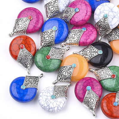 Resin Pendants&nbsp;RESI-T022-14-1