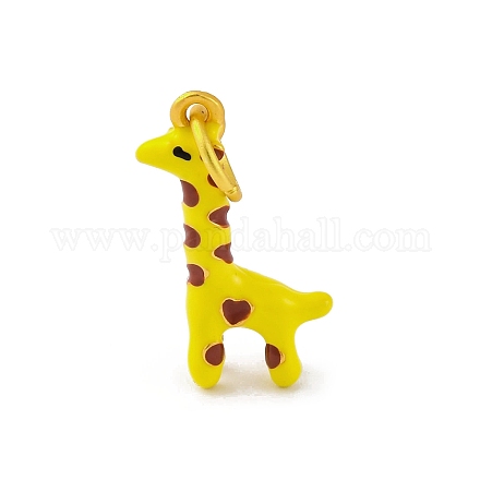 Alloy Enamel Pendants ENAM-E362-03E-1