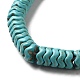 Synthetic Turquoise Dyed Beads Strands&nbsp;G-E594-21B-3