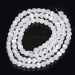 Natural Selenite Beads Strands&nbsp;G-S366-027A