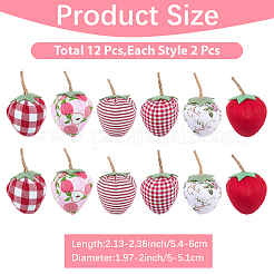 12Pcs 6 Styles Cotton Ornament Accessories&nbsp;DIY-CP0013-52