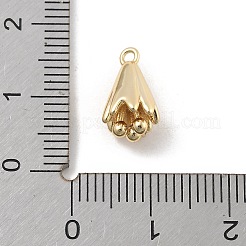 Brass Micro Pave Cubic Zirconia Pendants&nbsp;LS-KK-D283-18G