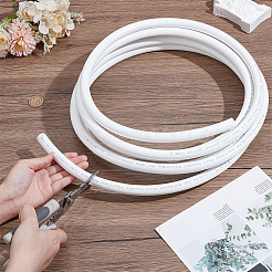 Plastic Aluminum Curved Shaped Tube&nbsp;FIND-WH0111-818A