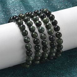 Natural Kambaba Jasper Stretch Beaded Bracelets&nbsp;G-A185-01V
