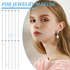 925 Sterling Silver Ball Head Pins&nbsp;STER-BC0002-16B
