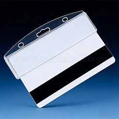 5Pcs Plastic ID Card Holder&nbsp;OFST-CP0001-17