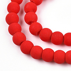 Opaque Glass Beads Strands&nbsp;X-GLAA-T032-P4mm-MD04