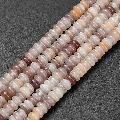 Natural Lepidolite/Purple Mica Stone Beads Strands&nbsp;G-L635-A30-4x2mm