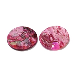 Spray Painted Natural Akoya Shell Charms&nbsp;LS-SHEL-F007-15A-08