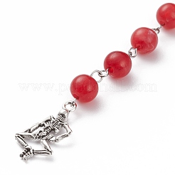 Tibetan Style Alloy Bookmarks for Halloween's Day&nbsp;AJEW-JK00164