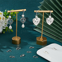20Pcs Brass Earring Hooks&nbsp;KK-BBC0022-93P