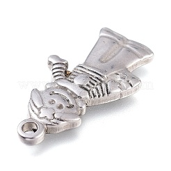 Tarnish Resistant 304 Stainless Steel Pendants&nbsp;STAS-P252-01P