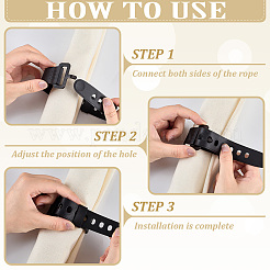 Rubber Storage Straps&nbsp;AJEW-WH0481-190A
