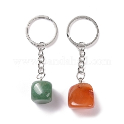Nuggets Natural Gemstone Keychain&nbsp;KEYC-K017-001