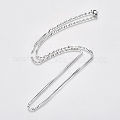 Non-Tarnish 304 Stainless Steel Curb Chain Necklaces&nbsp;NJEW-L162-01A-P