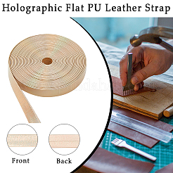 4.6~5M Laser Flat Imitation Leather Cord&nbsp;LC-GF0001-06B-01