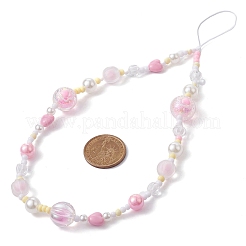 Acrylic Beaded Mobile Straps&nbsp;HJEW-JM01229
