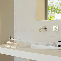 3-Tier Wood Earring Display Card Organizer Riser Rack&nbsp;ODIS-WH0099-21