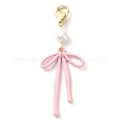 Bowknot Alloy Pendant Decorations&nbsp;HJEW-JM02210