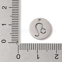 Non-Tarnish 201 Stainless Steel Charms&nbsp;STAS-E217-10P-10