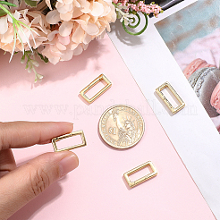 4Pcs Brass Spring Gate Rings&nbsp;FIND-BBC0005-03G