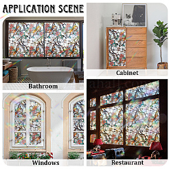 PVC Static Stickers&nbsp;DIY-WH20047-01A-032
