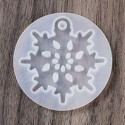 Christmas Snowflake DIY Silicone Pendant Molds&nbsp;DIY-A054-01B