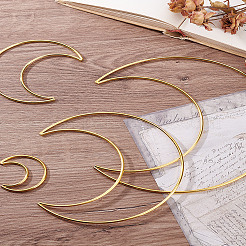 4Pcs 4 Sizes Christmas Theme Iron Links Ring&nbsp;FIND-LP0001-96B-G