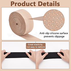 4M 2 Colors Polyester Non-Slip Silicone Gripper Band&nbsp;OCOR-BC0007-31