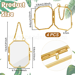 Brass Hanging Photo Frames&nbsp;DIY-WH0888-609A